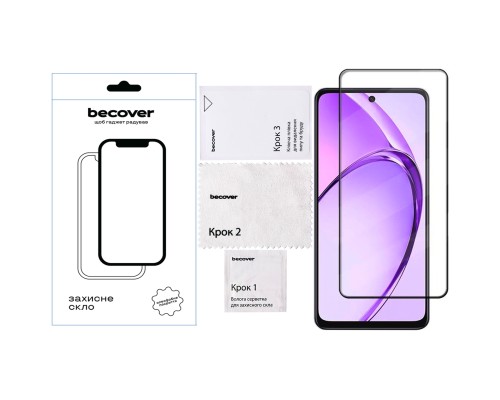 Скло захисне BeCover Oppo Reno14 5G Black (713933)