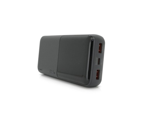 Батарея універсальна Remax 20000mAh, 22.5W, 2*USB+Type-C, Black (RPP-623)