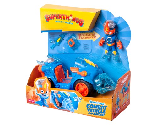 Ігровий набір SuperThings серії Combat Vehicles - Кід Казум (PSTSP116IN200)