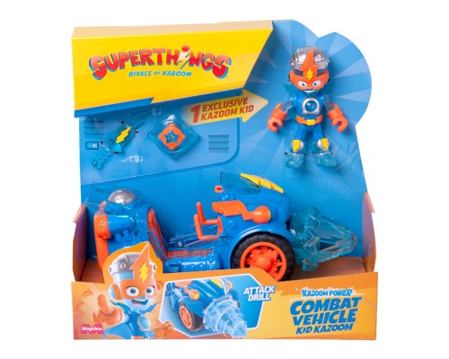 Ігровий набір SuperThings серії Combat Vehicles - Кід Казум (PSTSP116IN200)