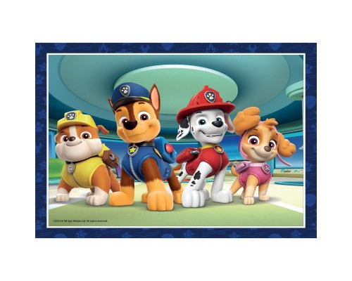 Пазл Clementoni 4 в 1 Paw Patrol, 12,16,20 та 24 елементи (21513.00)