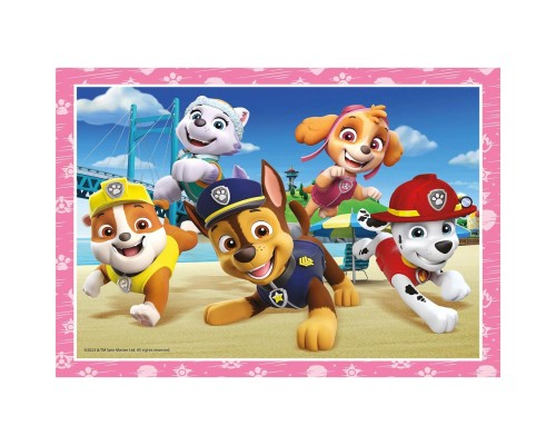 Пазл Clementoni 4 в 1 Paw Patrol, 12,16,20 та 24 елементи (21513.00)