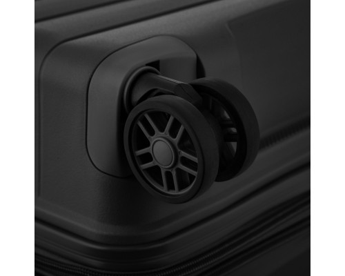 Валіза 2E Aero 35/44 л чорна (2E-SPP-AERO-S-BK)