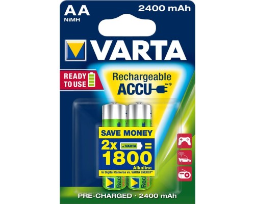 Акумулятор Varta AA Power Accu 2400mAh * 2 (56756101402) 