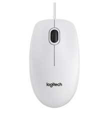 Мишка Logitech B100 White (910-003360)