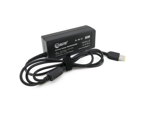 Блок живлення до ноутбуку Extradigital Lenovo 20V, 3.25A, 65W (11x4.5 Rectangular) (PSL3840) Блок живлення до ноутбуку Extradigital Lenovo 20V, 3.25A, 65W (11x4.5 Rectangular) (PSL3840)