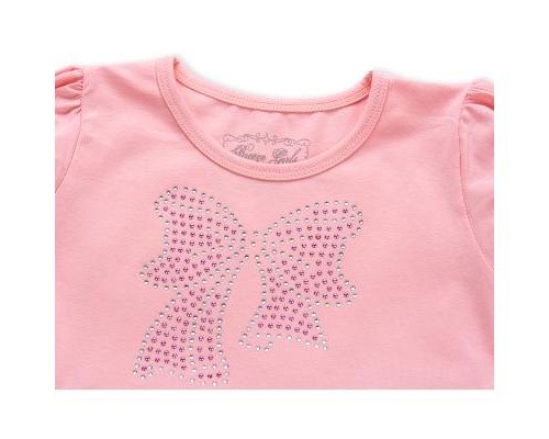 Плаття дитяче Breeze з бантиком з страз (6283-92G-peach)