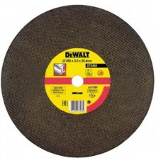 Круг відрізний DeWALT отрезной по металлу для пил, 355х3.0х25.4мм. (DT3450-QZ)