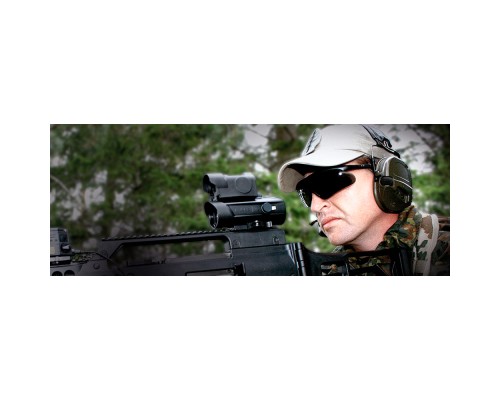 Тактичні окуляри Swiss Eye Raptor баллист., 3 комплекта сменных линз. черный (10161)