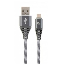 Дата кабель USB 2.0 Micro 5P to AM Cablexpert (CC-USB2B-AMmBM-1M-WB2)