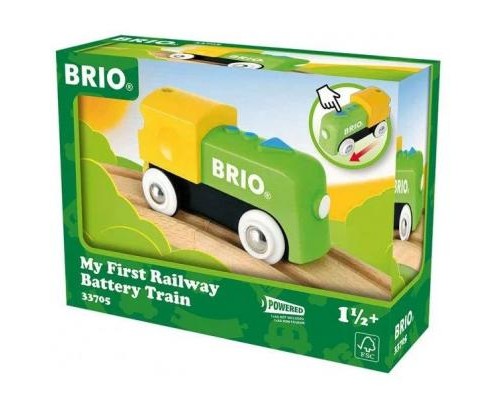 Залізниця Brio My First Railway Паровозик на батарейках (33705)