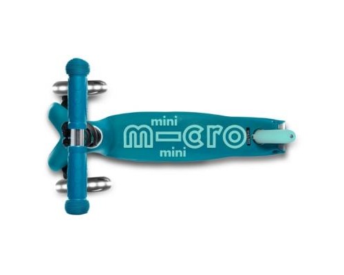 Самокат Micro Mini Deluxe Aqua LED (MMD076)