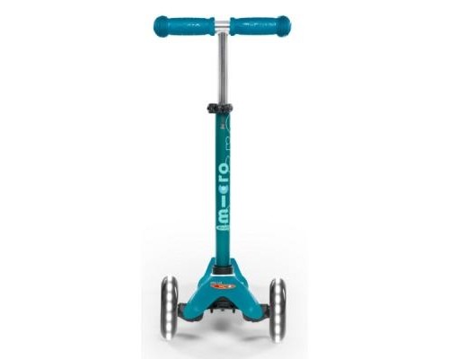 Самокат Micro Mini Deluxe Aqua LED (MMD076)