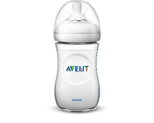 Пляшечка для годування Philips AVENT Natural 260 мл (SCF033/17) Пляшечка для годування Philips AVENT Natural 260 мл (SCF033/17)