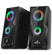 Акустична система REAL-EL S-111 USB Black