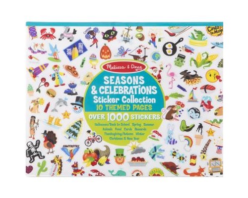 Набір для творчості Melissa&Doug Набір наліпок Сезони і свята (MD4215)