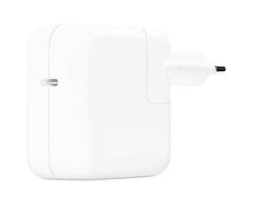 Зарядний пристрій Apple 30W USB-C Power Adapter, Model A2164 (MY1W2ZM/A)
