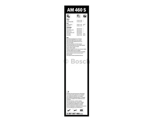 Щітка склоочисника Bosch 3 397 007 460