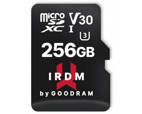 Карта пам'яті Goodram 256GB microSDXC class 10 UHS-I/U3 IRDM (IR-M3AA-2560R12) Карта пам'яті Goodram 256GB microSDXC class 10 UHS-I/U3 IRDM (IR-M3AA-2560R12)