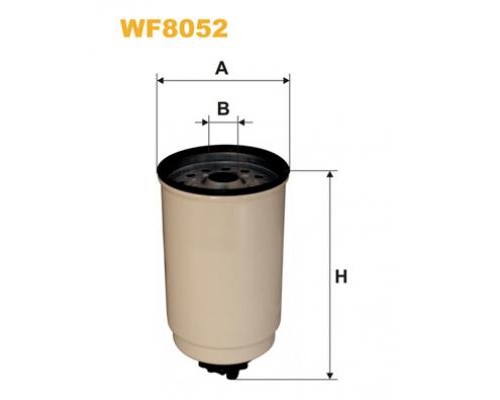 Фільтр паливний Wixfiltron WF8052