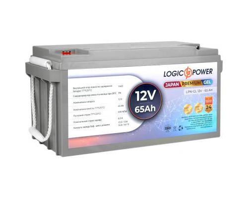 Батарея до ДБЖ LogicPower LPN-GL 12В 65Ач (13718) 
