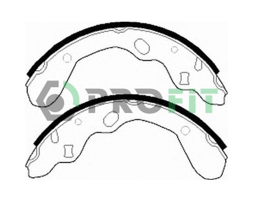 Гальмівні колодки Profit 5001-0540