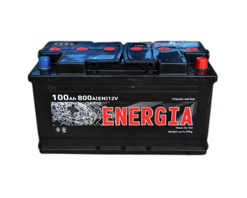 Акумулятор автомобільний ENERGIA 100Ah (000022392)
