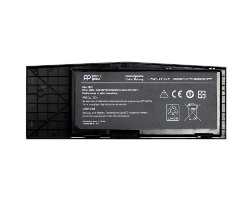 Акумулятор до ноутбука DELL Alienware BTYVOY1 (7XC9N) 11.1V 6600mAh PowerPlant (NB441525) 