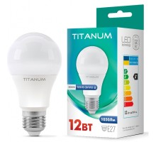 Лампочка TITANUM A60 12W E27 3000K (TLA6012273)
