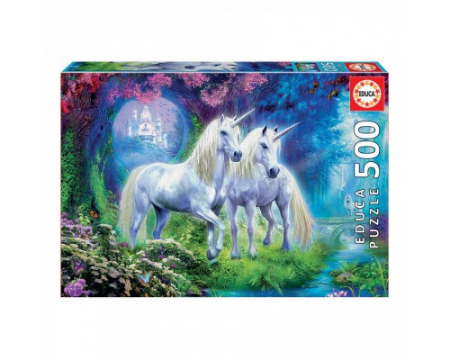 Пазл Educa Єдинороги в лісі 500 елементів (6336907)
