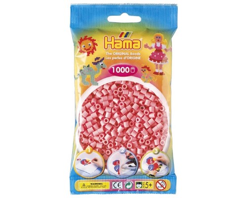 Набір для творчості Hama рожевих намистин 1000 шт термомозаіка (207-06)