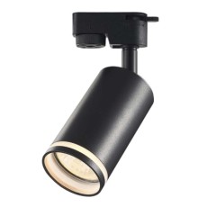 Світильник Videx під лампу GU10 SPF05C трековий чорний (VL-SPF05C-B)