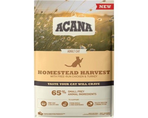 Сухий корм для кішок ACANA Homestead Harvest Cat 4.5 кг (0064992714376)