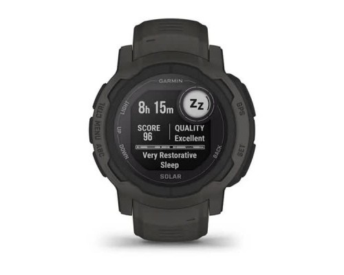 Смарт-годинник Garmin Instinct 2, Solar, Graphite, GPS (010-02627-00)