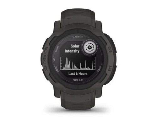 Смарт-годинник Garmin Instinct 2, Solar, Graphite, GPS (010-02627-00)