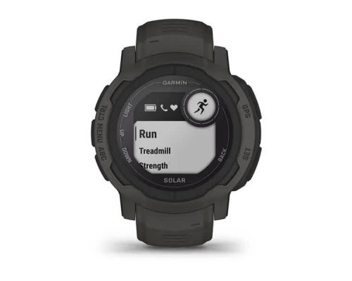 Смарт-годинник Garmin Instinct 2, Solar, Graphite, GPS (010-02627-00)