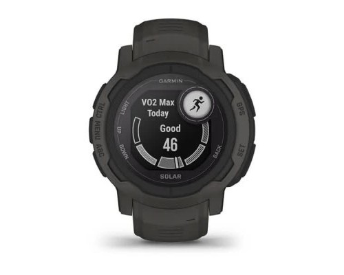 Смарт-годинник Garmin Instinct 2, Solar, Graphite, GPS (010-02627-00)