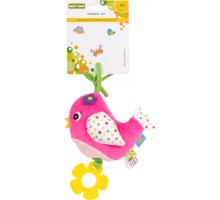 Брязкальце Baby Team музична Пташка рожева (8543_Рожева_пташка)