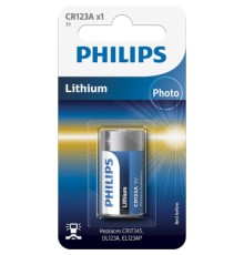 Батарейка Philips CR 123A Lithium 3V *1 (CR123A/01B)