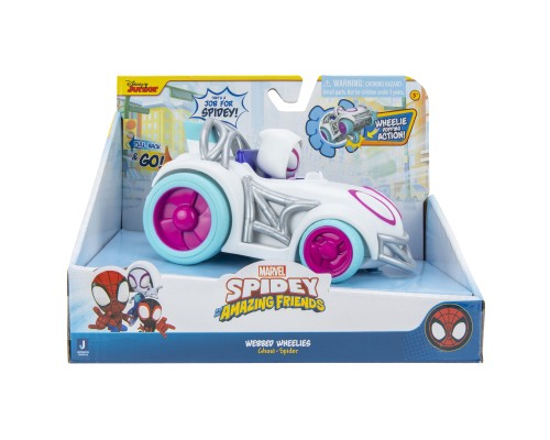 Машина Spidey інерційна Pull Back Vehicle Ghost Spider Привид-павук (SNF0016)