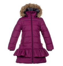 Пальто дитяче Huppa WHITNEY 12460030 бордовий 146 (4741468685861)