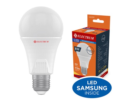 Лампочка Electrum A60 8W PA LS-33 Elegant Е27 4000K (A-LS-1919)