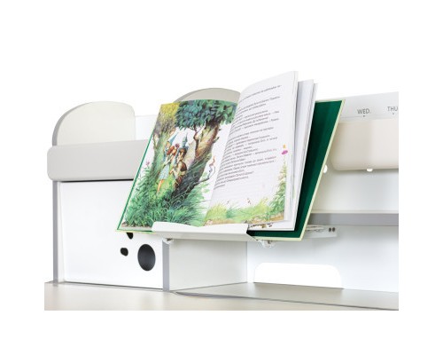 Парта Mealux Edmonton Multicolor Grey з полицею (BD-610 W/МС + G с полкой)