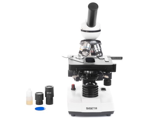 Мікроскоп Sigeta MB-130 40x-1600x LED Mono (65271)