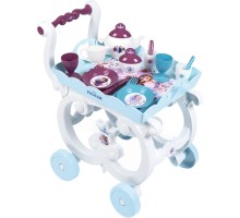 Ігровий набір Smoby Toys Візок Фроузен-2 Знімна таця і сервіз 17 аксесуарів (310517)