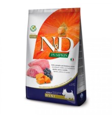 Сухий корм для собак Farmina Grain Free ADULT MINI з гарбузом, ягням, чорницею 2.5 кг (8010276033277)