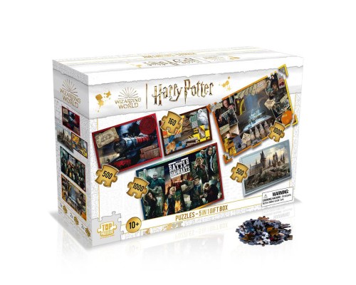 Пазл Winning Moves Harry Potter 5 in 1 (WM03015-ML1-4)