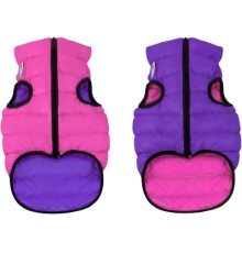 Курточка для тварин Airy Vest двостороння XS 30 фіолетово-рожева (1590)