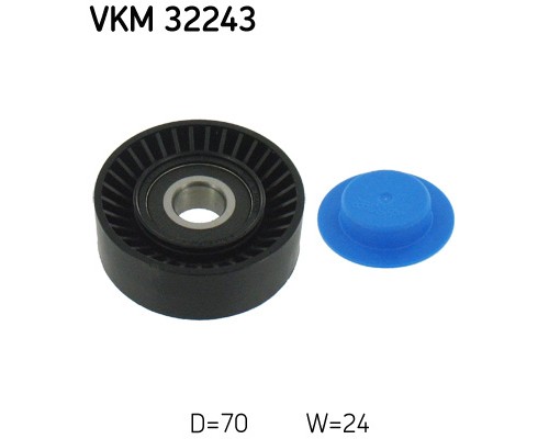 Ролик натягувача ременя SKF VKM 32243