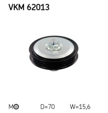 Ролик натягувача ременя SKF VKM 62013